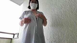 Married Aika Frau Fingers Wet Pussy Masturbating Aroused Outdoors Full Clip