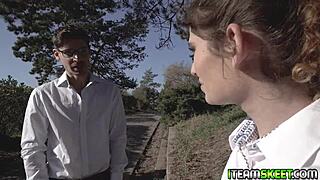 so candice shows braces then throats cock deep 😏