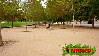 thick black whore chases street dick with giant boobs jenifer dominicana!