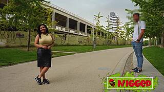 thick black whore chases street dick with giant boobs jenifer dominicana!