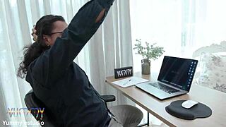 yummy estudio's exotic jasminy villar takes rough dap from four big cocks