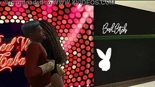 b-yonce takes double penetration from black cocks