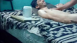 Skinny Guy Feels Deep Emotional Sensual Massage Pleasure