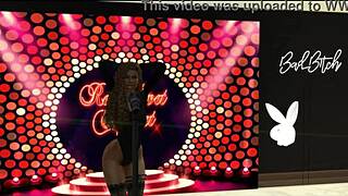 b-yonce takes double penetration from black cocks