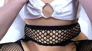 Cute petite latina takes missionary pounding with creampie after school