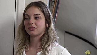 we take tattooed blonde neighbor for ink she ends up assfucked rough