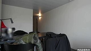 Sexy french babe rough doggystyle homemade fuck