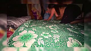 divorced latina milf hooks up with guy after drinks in homemade romp