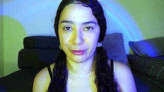 hi i'm elena home alone flashing my meaty pussy with dirty talk