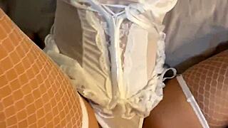 perfect ass college coed takes huge cock doggystyle