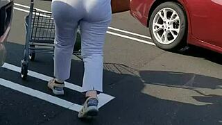 Filthy fat granny ass craves rough pounding