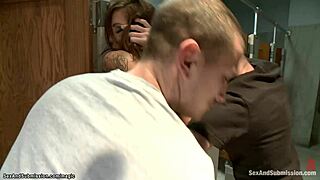 milf bound and gagged in rough double penetration dp