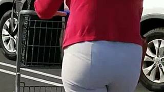 Filthy fat granny ass craves rough pounding