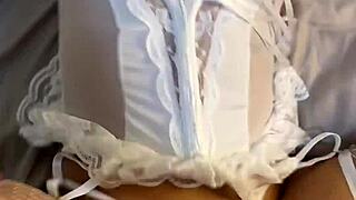 perfect ass college coed takes huge cock doggystyle