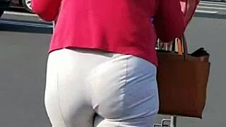 Filthy fat granny ass craves rough pounding