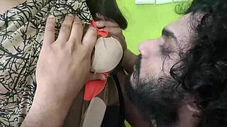 devar sneaks in and fucks horny bhabhi senseless on bed