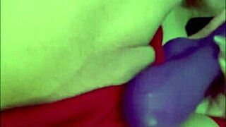 Rica Mexicana MASTURBATES with DILDO thinking of FANS' hot loads