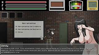 Shy wendy hunts lustful fantasma in teasing spirit encounter