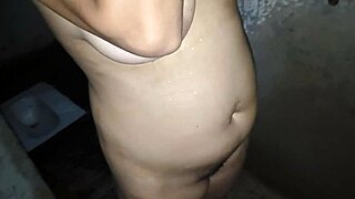 OH GOD STUDENT MAKE MY FAT ASS SHAKE IN THIS BATHROOM FUCK SESSION!