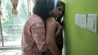 devar sneaks in and fucks horny bhabhi senseless on bed