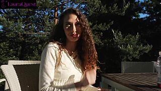 Husband Films Wife's Intense Stranger Pounding Fantasy Cum True!