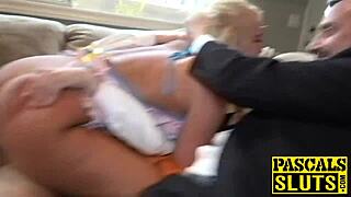 London River gagged anally wrecked by brutal cock