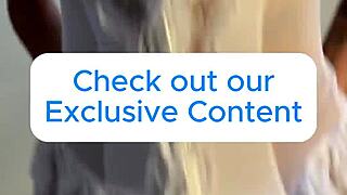 College goth slut bounces huge natural tits on cock!