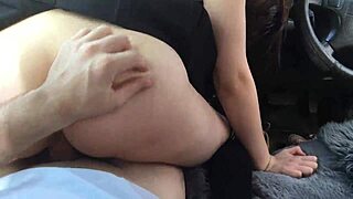 Thrilling Couple's Passionate Car Bang in Exposed Open Field Thrill