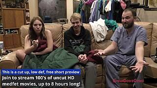 Behind scenes Nova Maverick's secret lactating ultrasound reveal