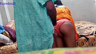 Desi bhabhi loves hard doggy pounding in bedroom