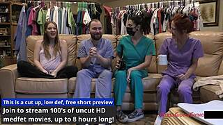 Behind scenes Nova Maverick's secret lactating ultrasound reveal