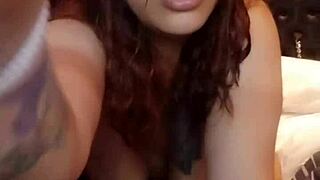 Ex Girlfriend Begs For Intense Tattoo Covered Masturbation Session