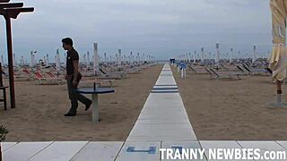 Tasting Shemale Cock for First Time Curiosity