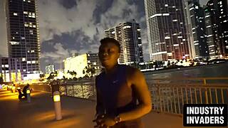 Jessica Jewels Deepthroats Monster BBC in Sloppy Facefuck for Massive Facial Cumshot