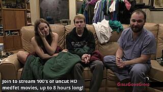 Behind scenes Nova Maverick's secret lactating ultrasound reveal