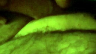 Curly Glasses Girl Sucks Cock on Hidden Cam!