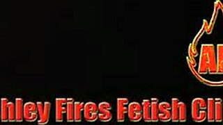 Mistress ashley fires guzzles lactating slave's milk and pee bdsm