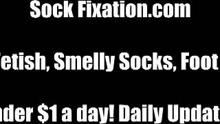 lick my dirty stockings from toe to thigh 👅🧦