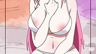 Bocchi squirts pussy juices wildly on webcam