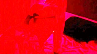 Amateur Slut Wife Shakes Huge Ass in Fishnets for Dirty Lick