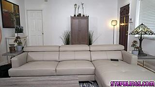 lucky stud bangs two hot college blondes screaming loud