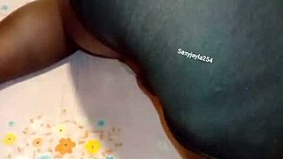 This naughty fat bottom bends over shaking her huge ass for some teasing fun