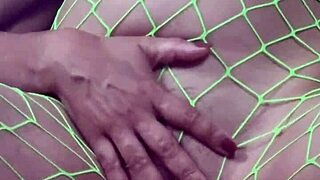 Milf pounds petite lesbian's tight anal in lingerie orgasm