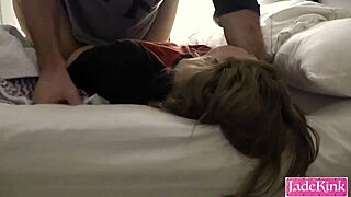 submissive petite slut endures hardcore domination and rough face slapping