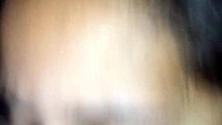 😍 latina babe gives the sloppiest blowjob ever on big cock 💦