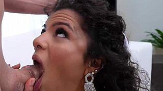 hot milf mibby tames stallion with ass-to-mouth big cock rough ride