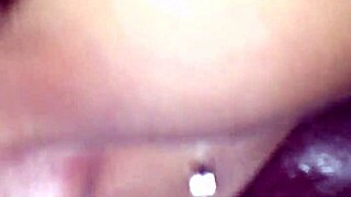 😍 latina babe gives the sloppiest blowjob ever on big cock 💦