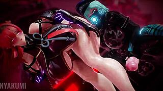 🍆 Futa cop with monster cock pounds big tits suspect hard!