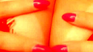 Hot Brunette Teases with Extreme Tits Fuck and Butt Plug Anal Play