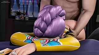 Rumi rides massive monster cock until she explodes in ecstasy!